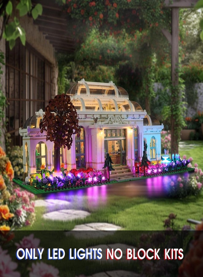 Vaodest مصباح LED من Vaodest لمجموعة مكعبات بناء الحديقة النباتية من Lego 21353 Ideas، متوافق مع الموديل 21353 (مصباح LED فقط، وليس مجموعة مكعبات البناء). - Image 2